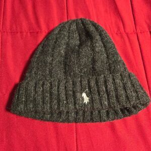 Polo Ralph Lauren Infant's Black and Grey Hat